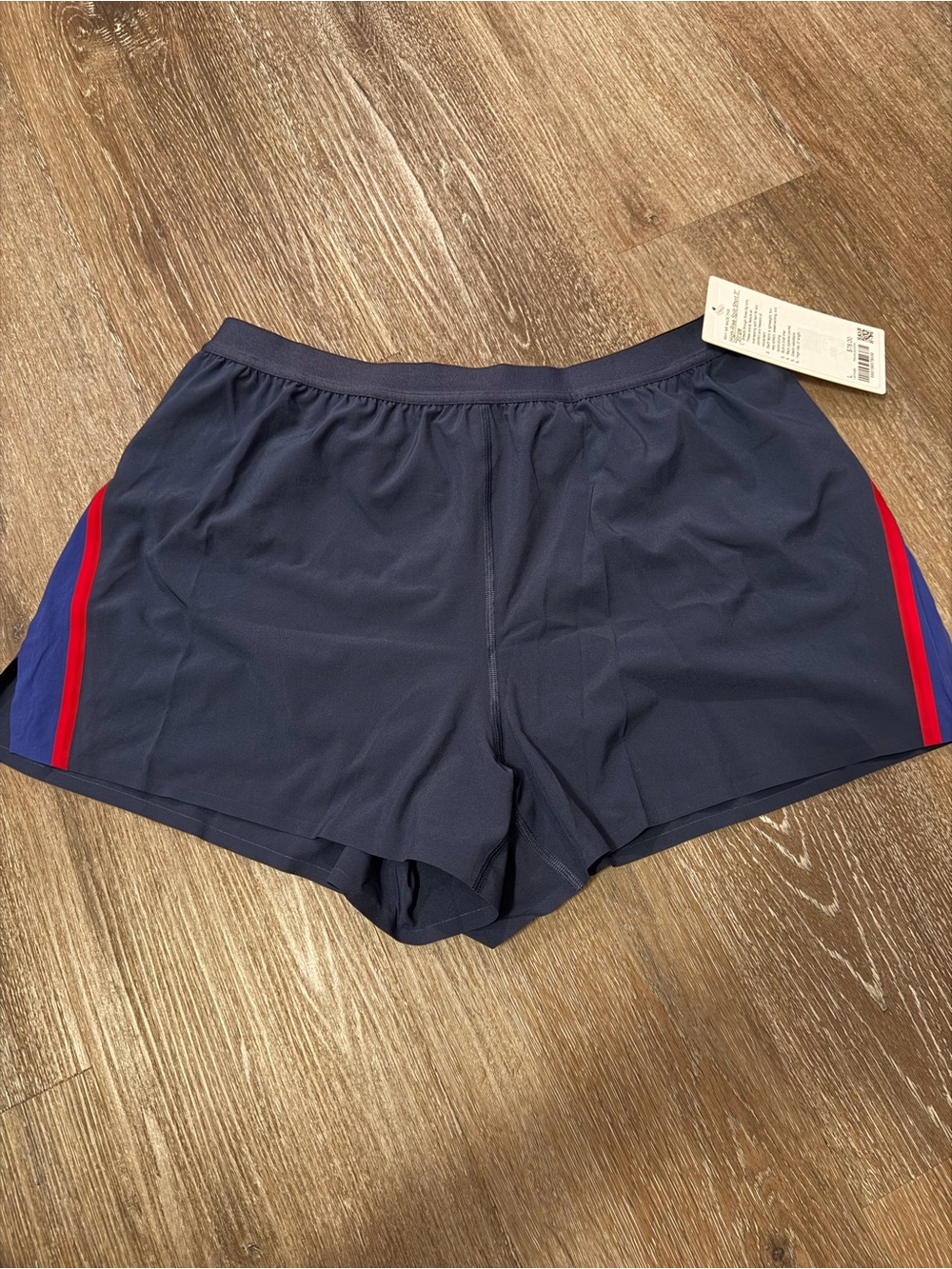 Lululemon High Rise Split Shorts 3” Stripe